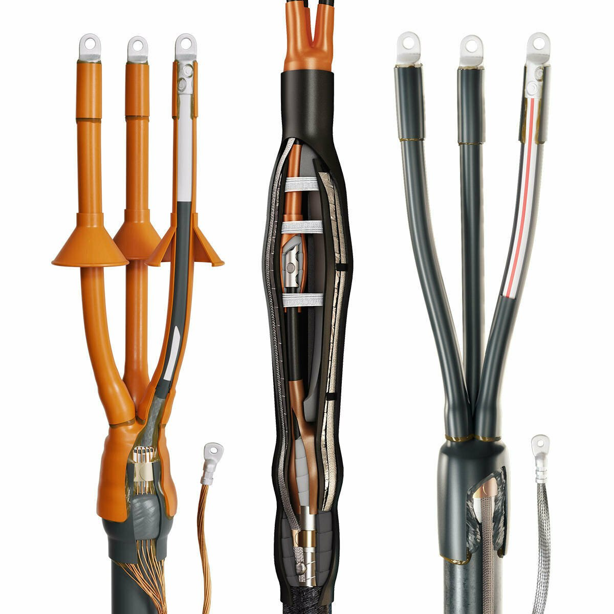 Муфта кабельная POLJ-24/3x25-70-W-RU