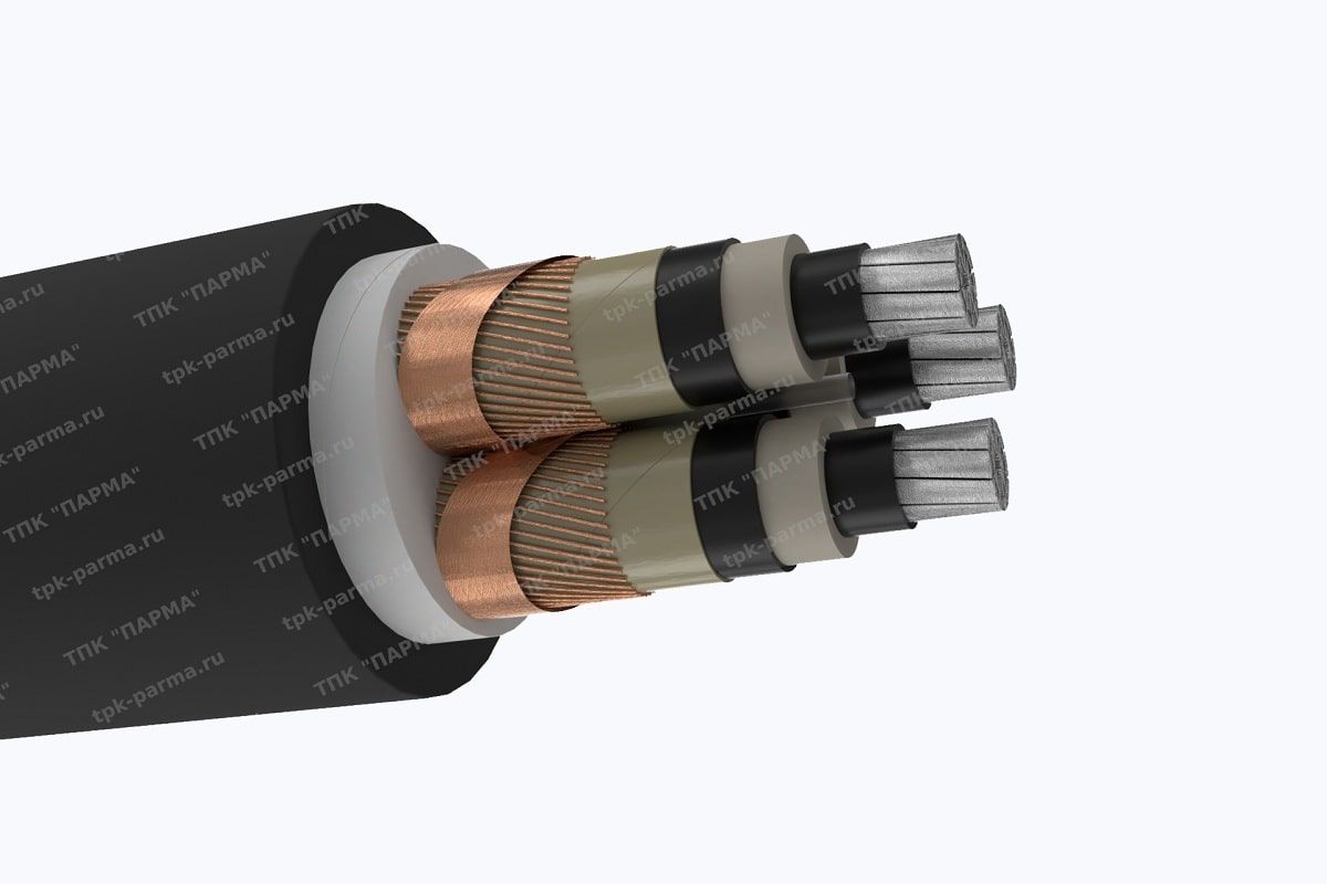 Фотография провода Кабель АПвВ 3х185/25 - 6кВ