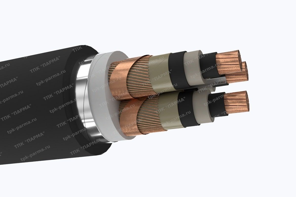 Кабель ПвБВ 3х240/120 - 20кВ